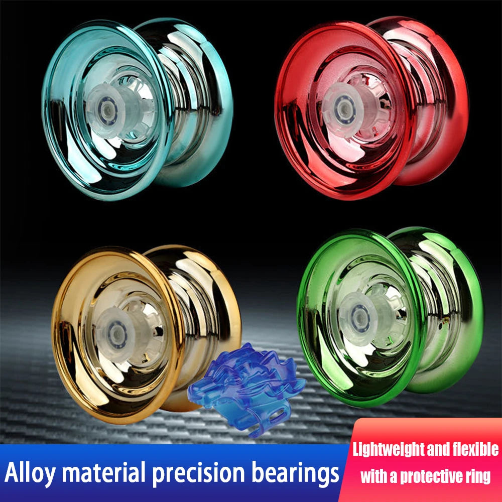 Exquisite Alloy Yoyo Ball - Beginner Dead Sleep and Live Sleep Yo-Yo, Competitive Combination Set
