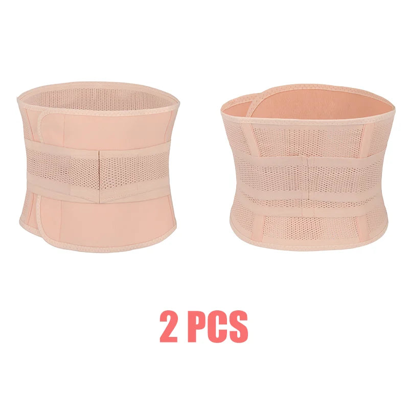 Postpartum Girdle C-Section Recovery Belt, Back Support Belly Wrap, Abdominal Binder Shapewear Cinchers