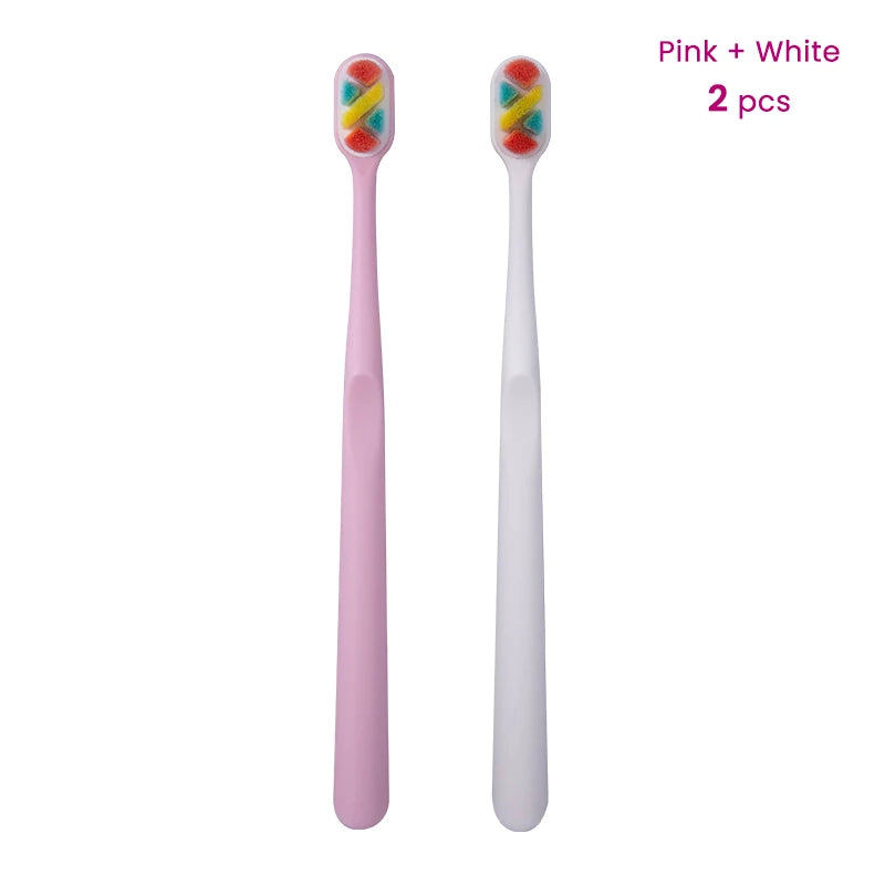 10,000 Bristles Toothbrush, Soft Bristles, Individually Packaged, Household Small Head, Ultra-fine Soft, For Pregnant Women, Adults, Couples