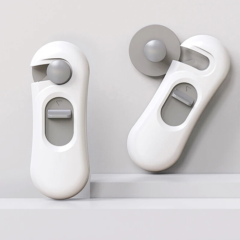 1Pc Home Refrigerator Lock Fridge Freezer Door Catch Lock Toddler Kids Child Cabinet Safety Lock for Baby Safety Child Lock
