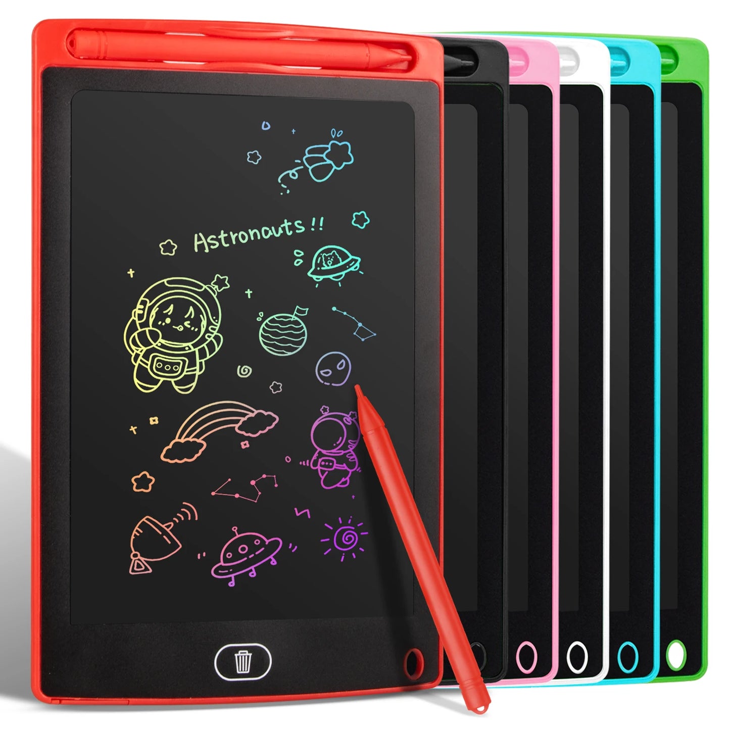 6.5 Inch LCD Writing Tablet Drawing Board – Graffiti Sketchpad, Magic Erasable Handwriting Pad Toy for Kids, Boys Gift