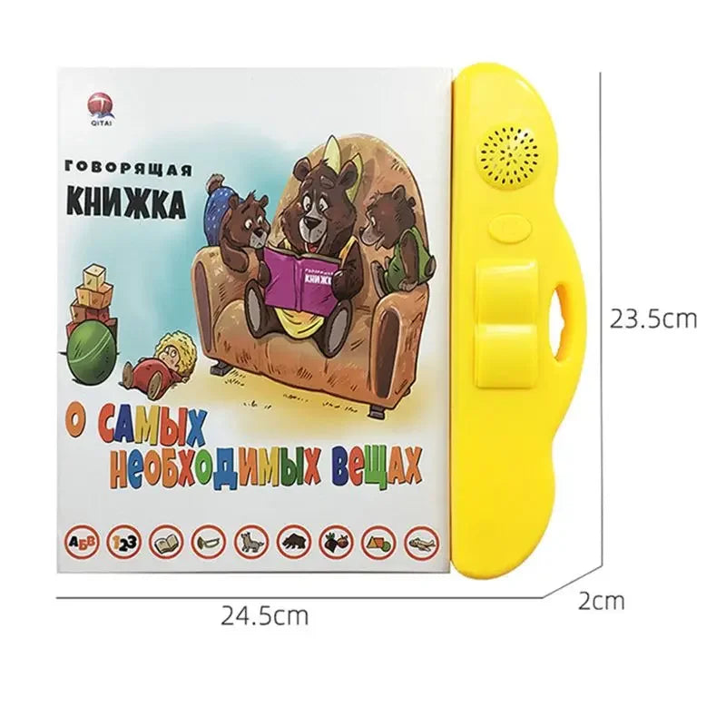 Russian Electronic Sound Book – Educational Toy with Learning Pen for Kids