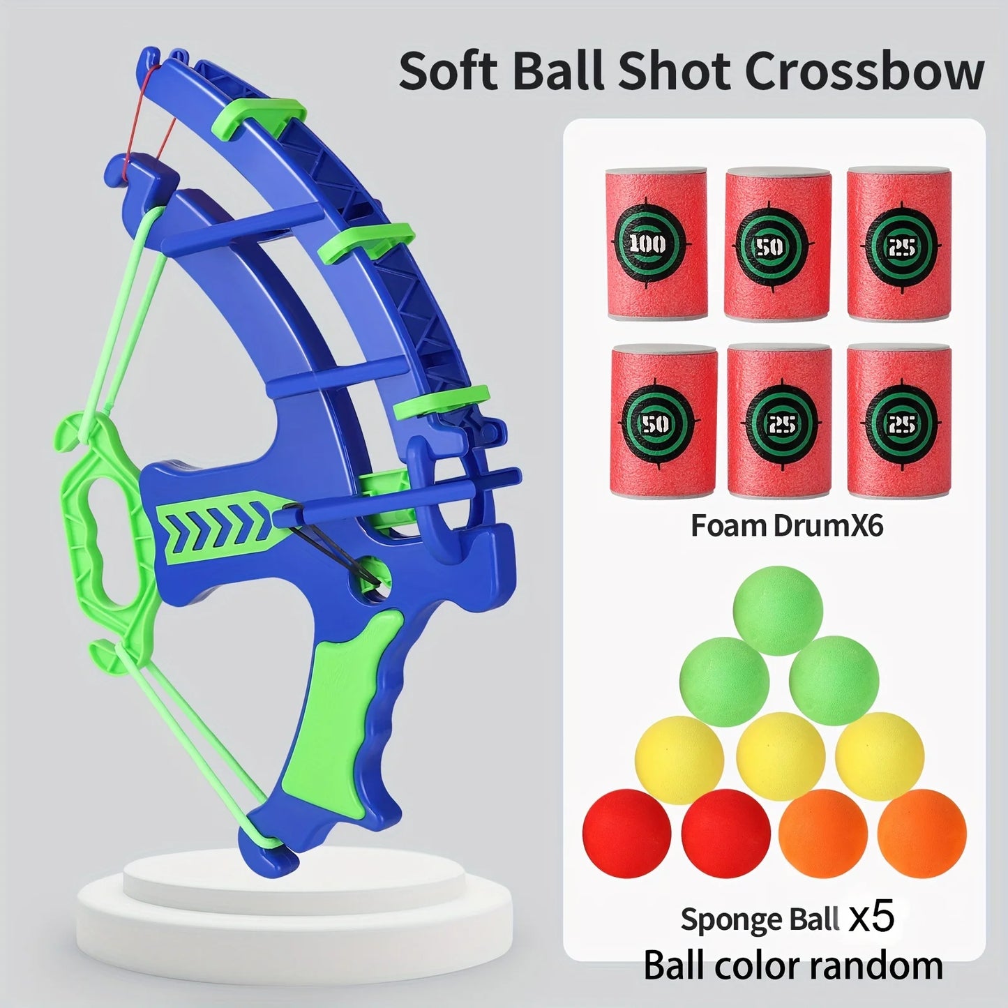 Soft Bullet Target Practice Toy – Educational Shooting Game for Children with Soft Bullets