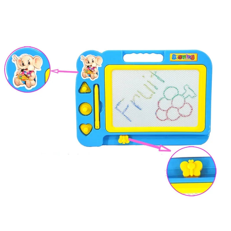 Children’s Magnetic Drawing Board – WordPad Baby Color Graffiti Art Board, Educational Drawing Tool and Toy Gift for Kids