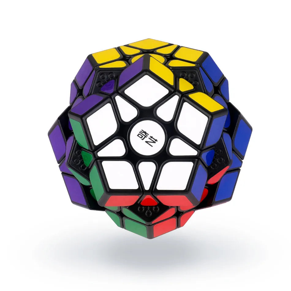 Qiyi Magic Cube 2x2, 3x3, 4x4, 5x5, 6x6, Black Stickers, Educational Puzzle Toy for Children & Kids, Cubo Magico Gift Toy