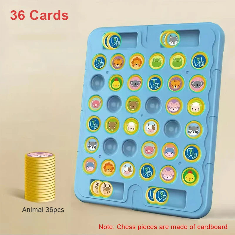 Fun Animals Flip Through Feather Chess - Pattern Xiaoxiao Music Gameplay, Interactive and Entertaining Game