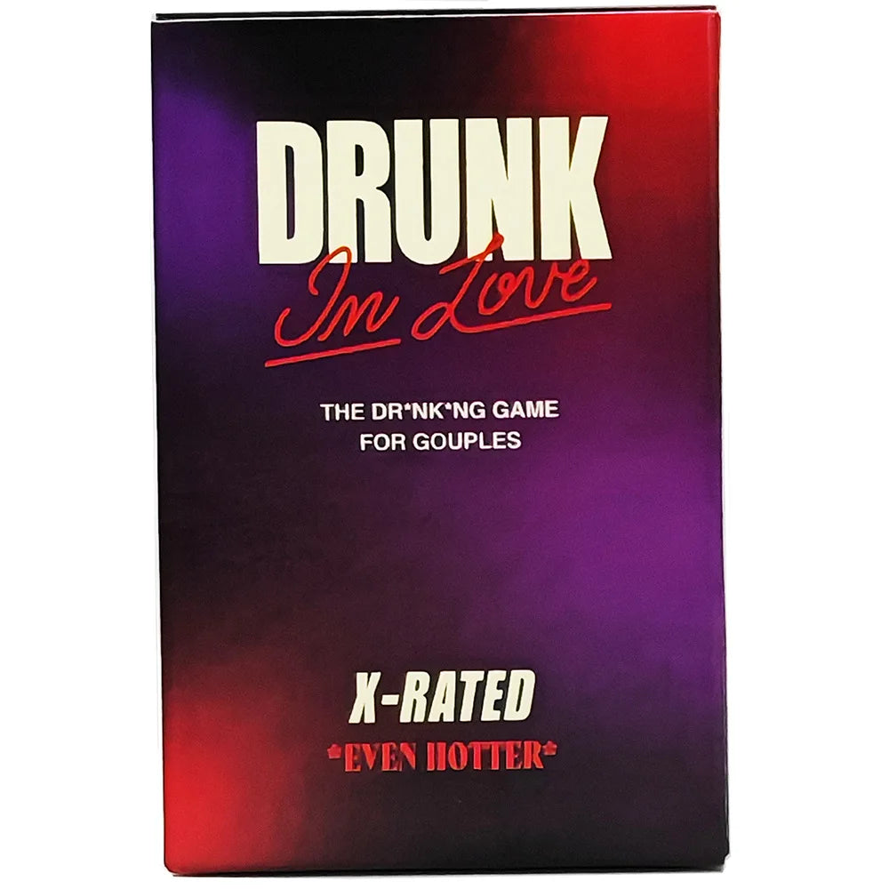 Drunk In Love - Original Couples Drinking Card Game, Fun Date Night & Relationship Game for Adults