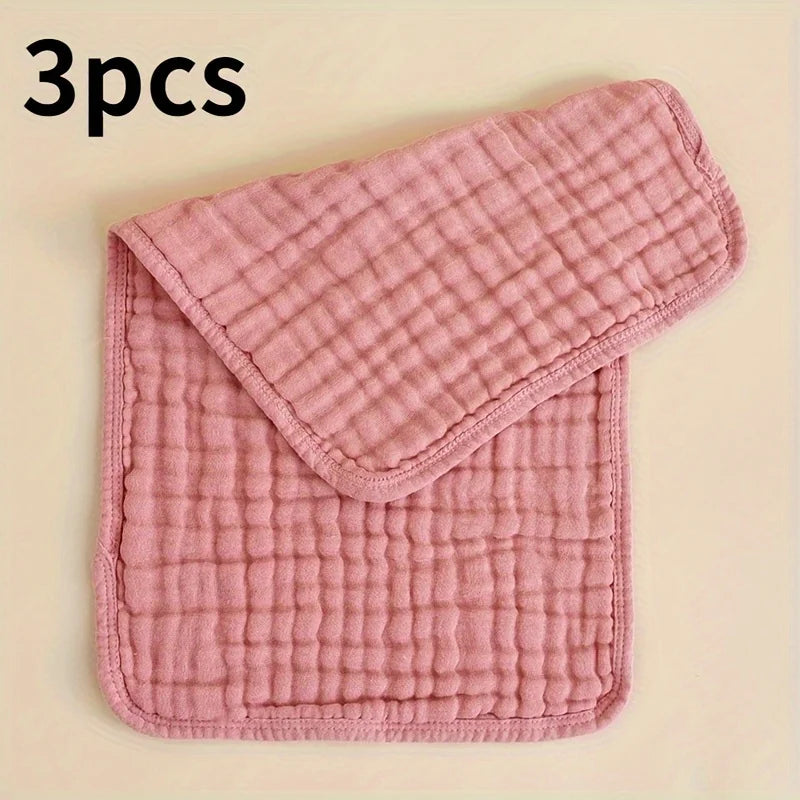 3pcs Muslin Burp Cloths | Soft & Absorbent Baby Bibs, Christmas & Halloween Gifts for Boys and Girls - Kidzy Market