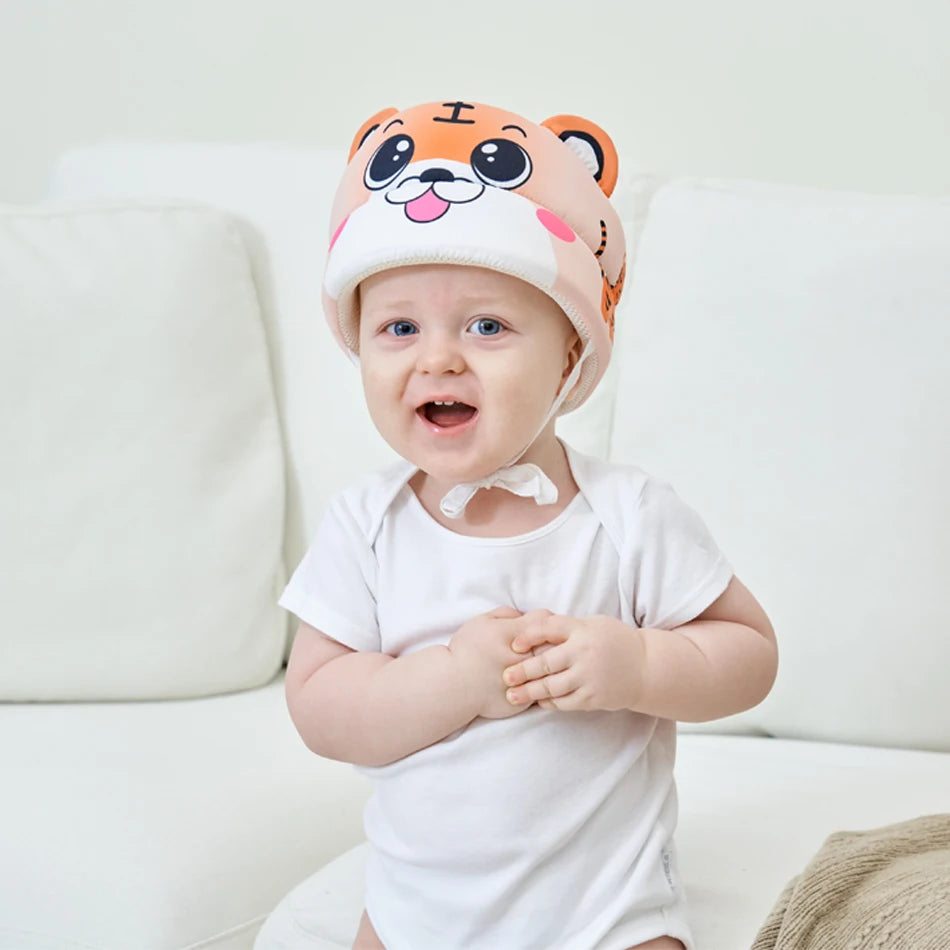 Baby Safety Helmet Head Protection Hat – Toddler Anti-Fall Pad for Children Learning to Walk, Adjustable Protective Headgear