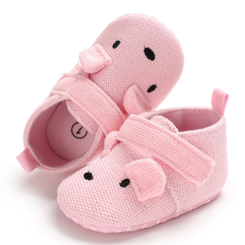 Summer Newborn Infant Baby Girls Princess First Walker Shoes – Soft Sole Sandals & Beach Slippers