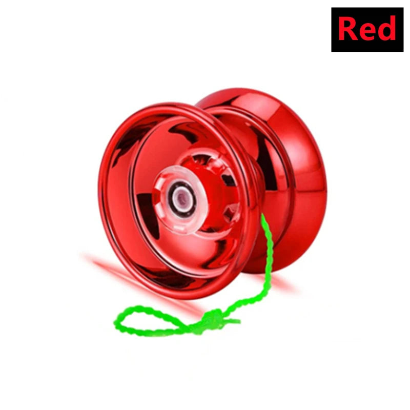 4/1PC Kids Magic Yo-Yo - Responsive High-Speed Aluminum Alloy Yo-Yo - CNC Lathe with Spinning String - For Boys & Girls - 4 Colors