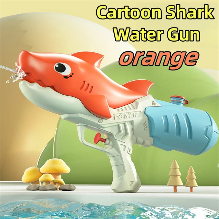 Dinosaurs, Ducks, Sharks Twin Sprinkler Water Gun Toys – Family Pool and Beach Fun