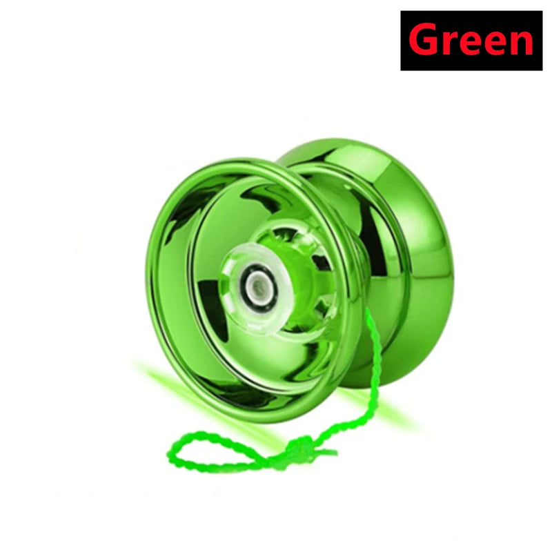 4/1PC Kids Magic Yo-Yo - Responsive High-Speed Aluminum Alloy Yo-Yo - CNC Lathe with Spinning String - For Boys & Girls - 4 Colors