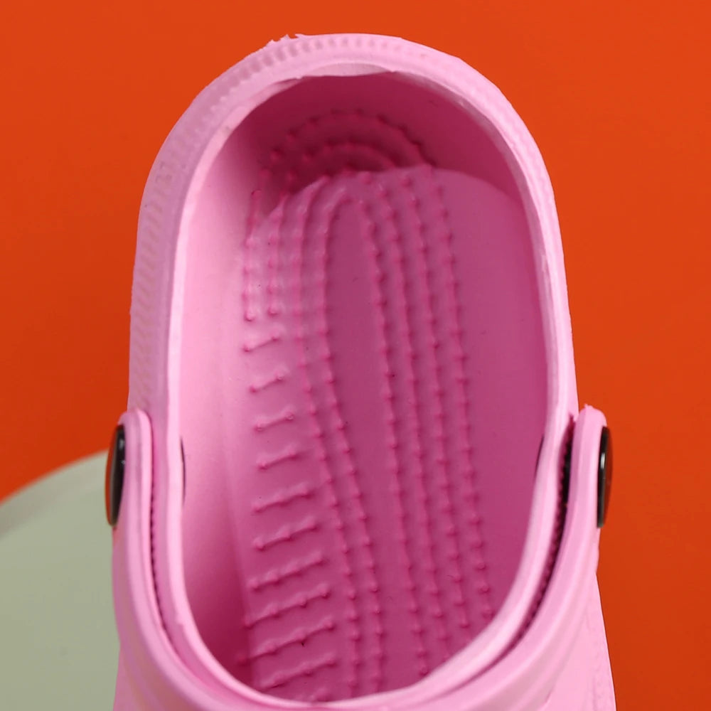New Child Waterproof Slippers – Summer Outdoor Women’s Slides, Soft Sole Garden Shoes, Indoor Classic Nursing Clogs Sandals Slide