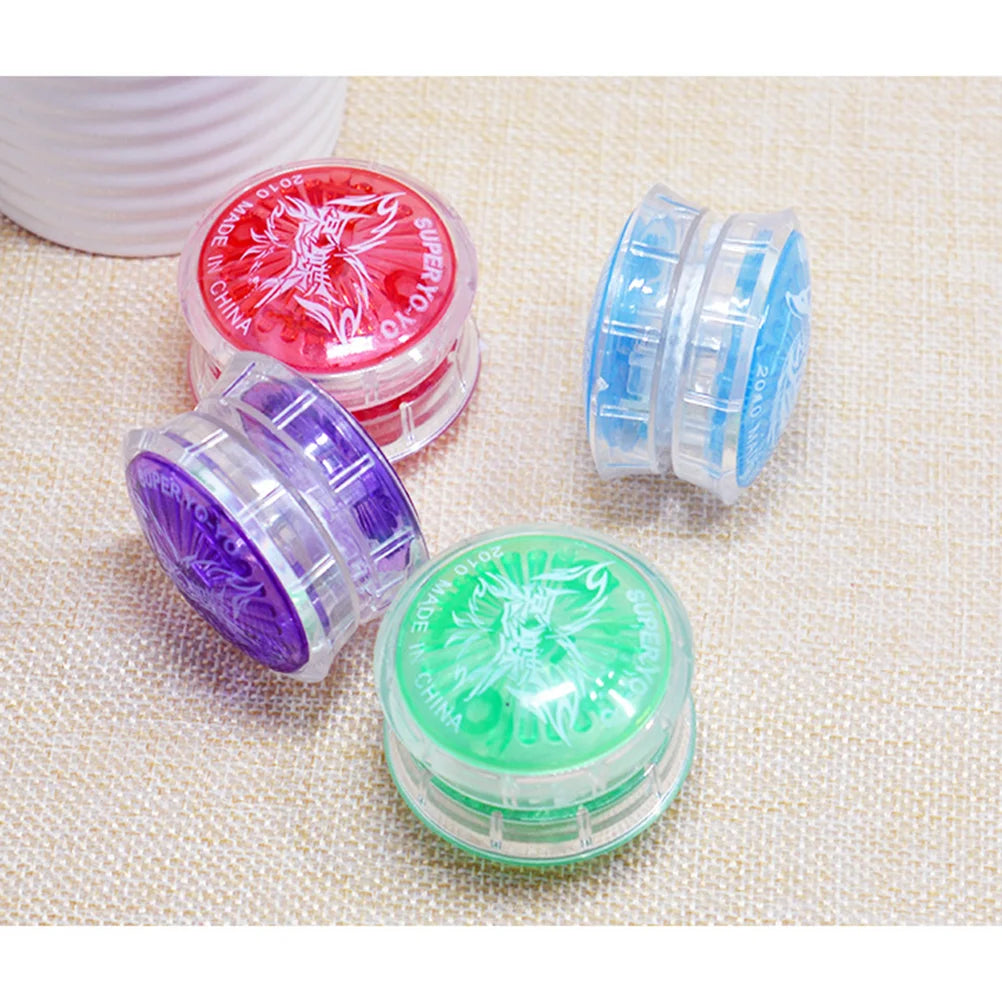 Professional Yo-Yo Ball Toys for Kids - Colorful Yo-Yos with String - Return Yo-Yo Toy for Beginners - Spinning Tops Gift