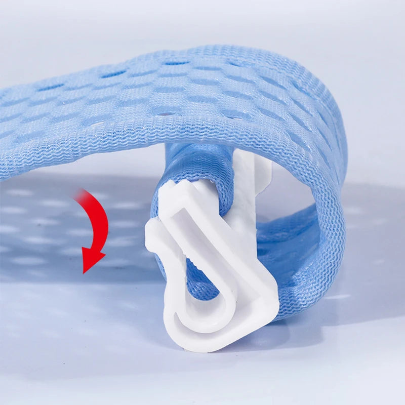 Adjustable Baby Bath Net – Non-Slip Newborn Recliner Seat for Bathtub