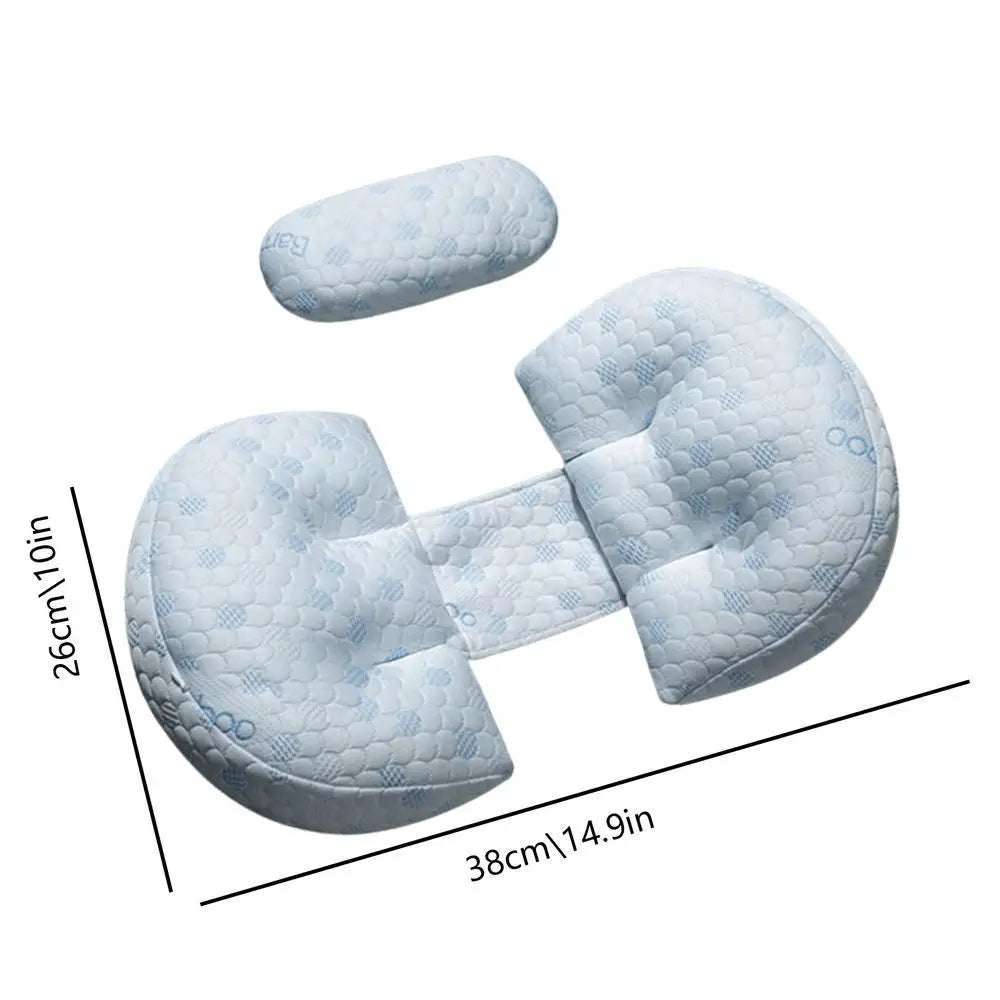Maternity Side Sleep Pillow Multi-function U-shape Belly Support Waist Support Legs Mat Soft Breathable Pregnant Supplies