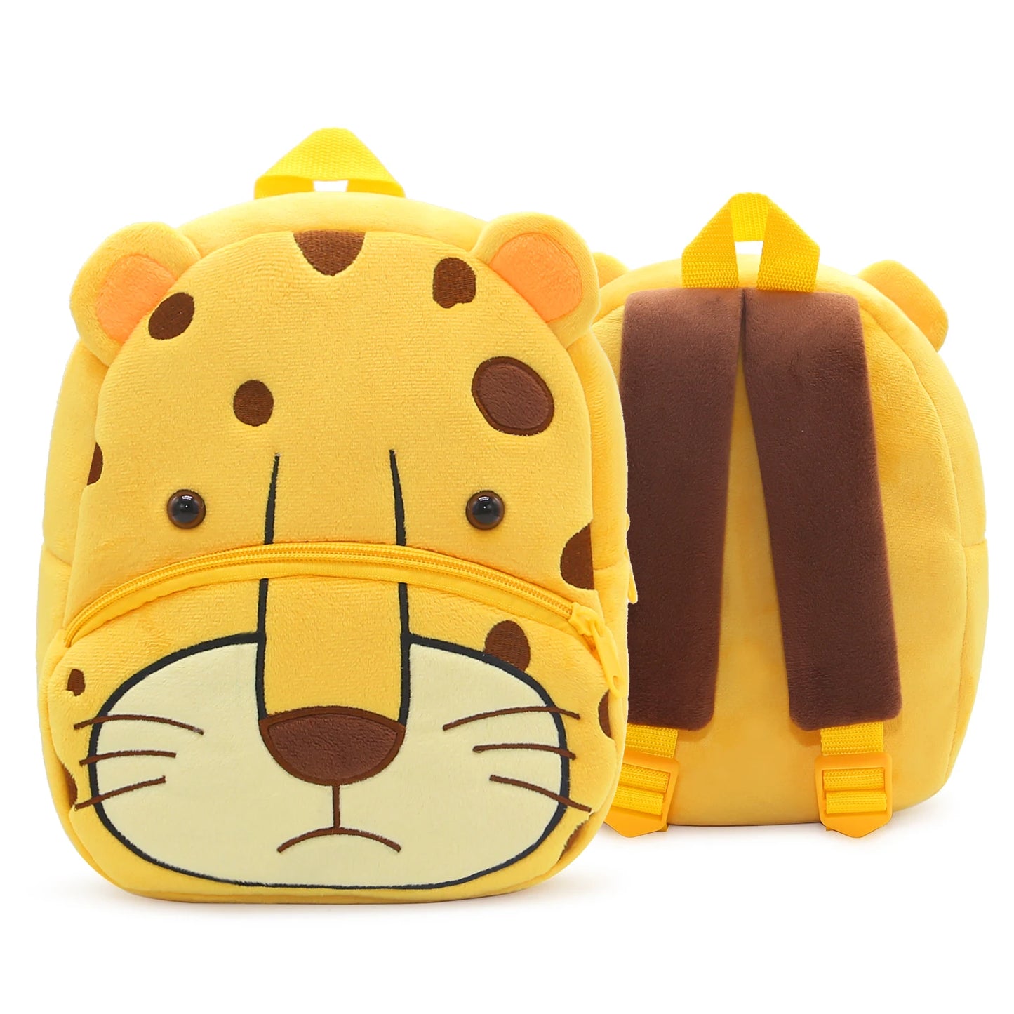 Cute Cartoon Animal School Bags – Plush Backpack for Kindergarten Kids, Boys & Girls - Kidzy Market