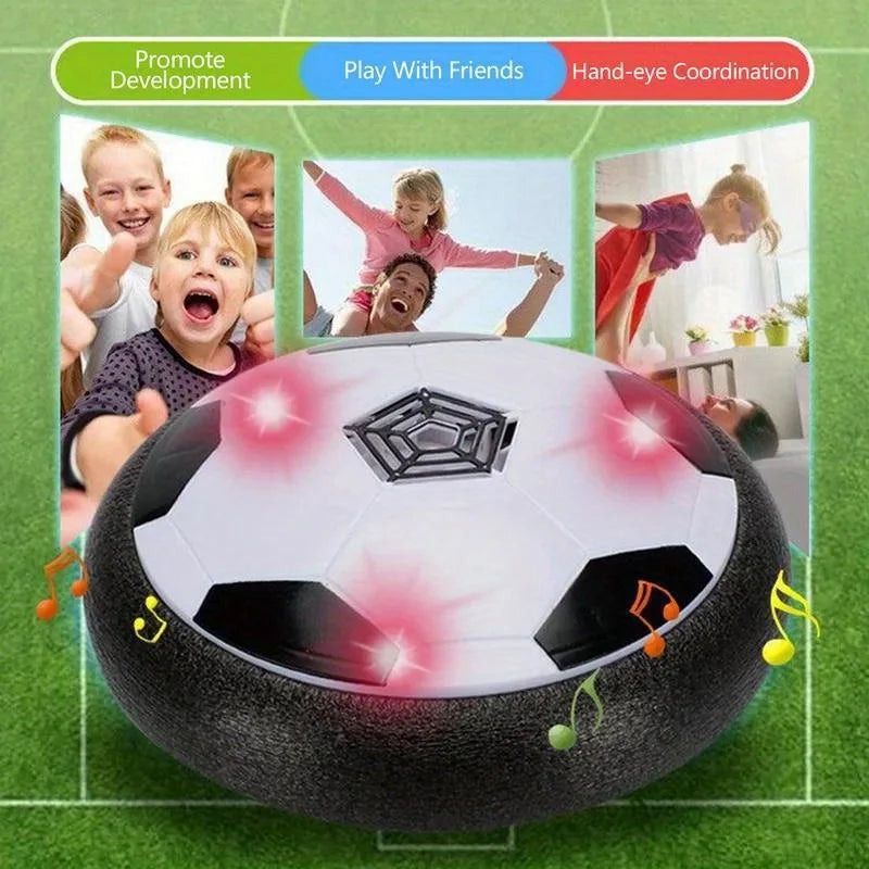 Levitation Football Toy – Air Cushion Floating Foam Soccer Ball for Kids, 3-6 Years, Suspended Soccer Toy