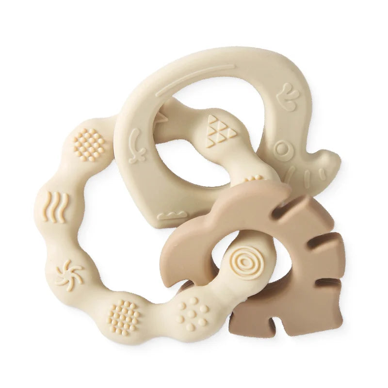 1PC Baby Silicone Training Toothbrush BPA Free Animal Koala Teether Chew Toy Teething Ring Infant Baby Accessory