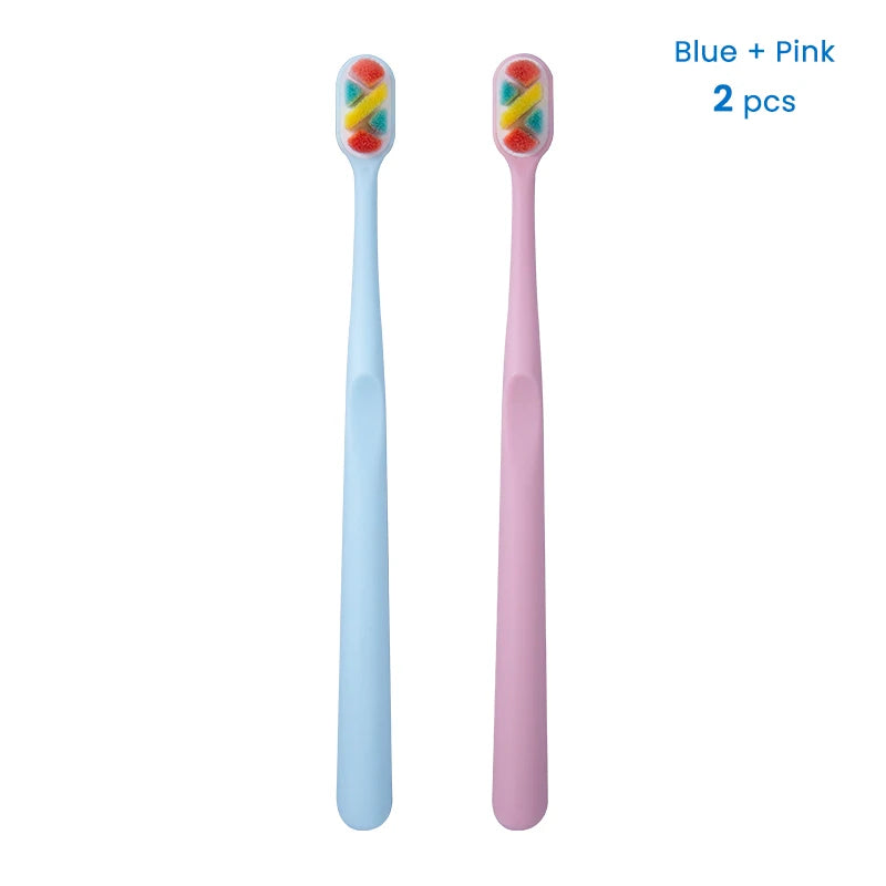 10,000 Bristles Toothbrush, Soft Bristles, Individually Packaged, Household Small Head, Ultra-fine Soft, For Pregnant Women, Adults, Couples