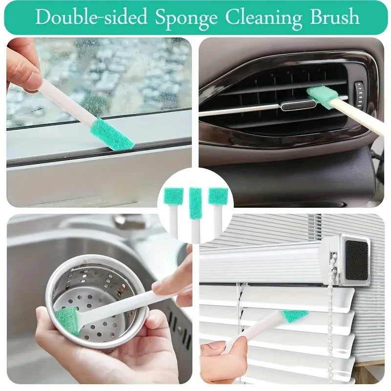 3/8pcs Household Gap Cleaning Brush Set, Crevice Cleaning Tool for Window Groove, Track, Humidifier, Car, and Keyboard