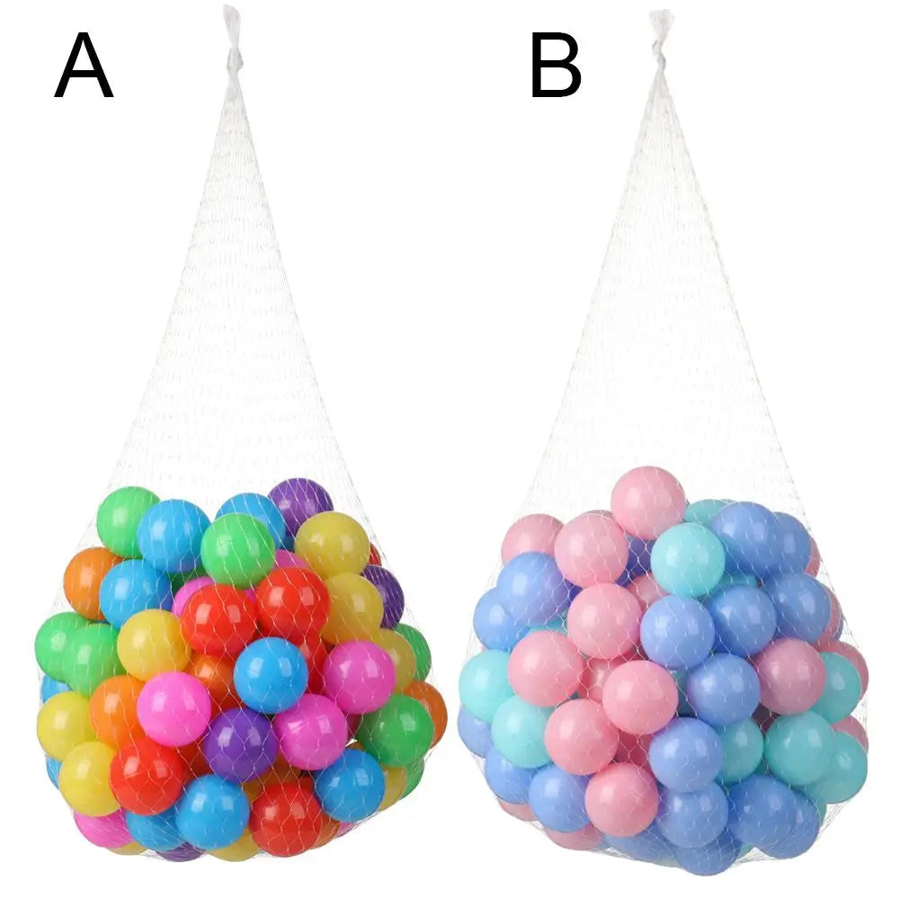 100 Pcs Colorful Soft Water Balls – Eco-Friendly Stress Relief Air Balls for Pool, Ocean Wave Play, Baby & Children’s Toy