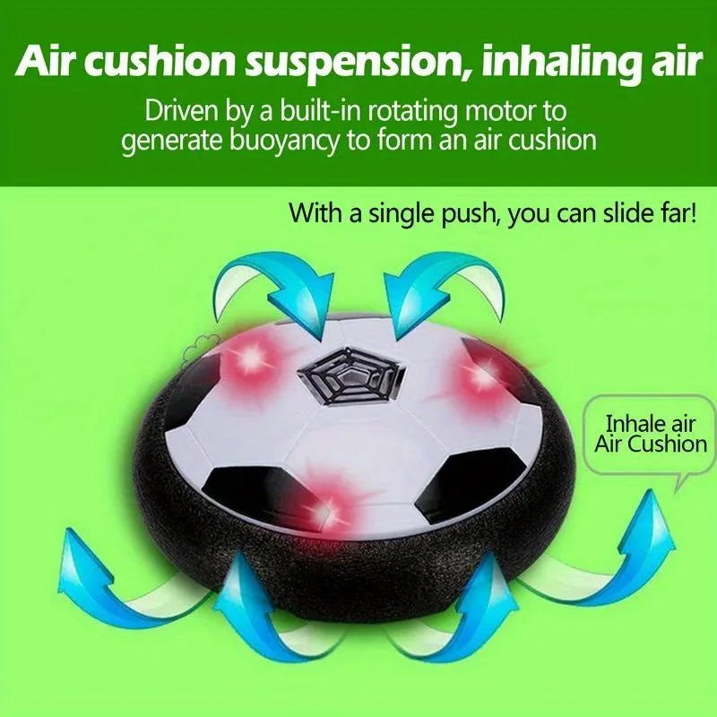Levitation Football Toy – Air Cushion Floating Foam Soccer Ball for Kids, 3-6 Years, Suspended Soccer Toy