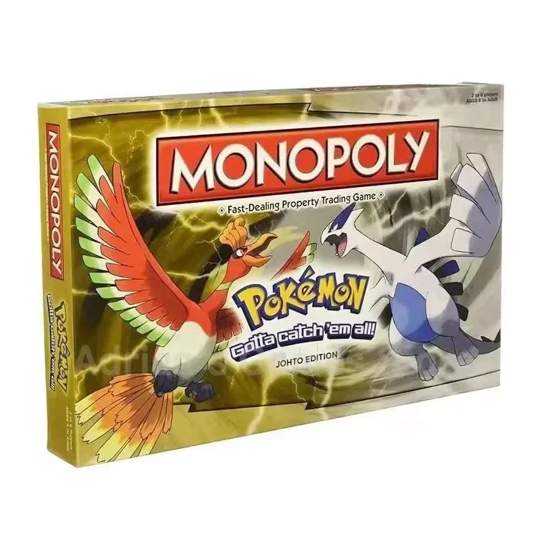 Monopoly Pokémon Edition - All Series, Game of Thrones Puzzle, Anime Board Game, Family & Collectible Toy Gift