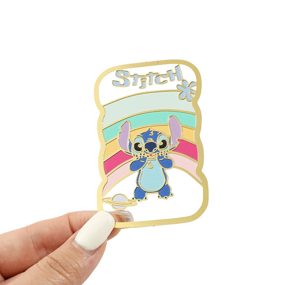Cute Stitch Bookmark – Disney Fan Gift, Kawaii Book Page Clip for Kids and Friends
