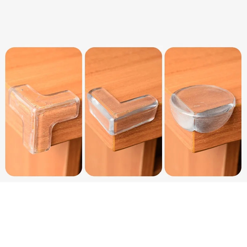 5Pcs/10Pcs Baby Safety Silicone Corner Protectors Table Edge Guards Children Anti-Collision Socket Covers