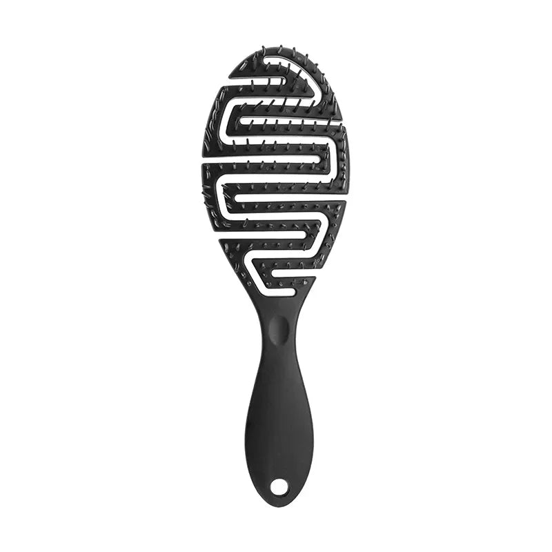 Wet & Dry Hair Brush Comb - Barber Pro Styling Tools - Anti-Tangled, Anti-Static Scalp Massage Brush - Magic Hair Comb