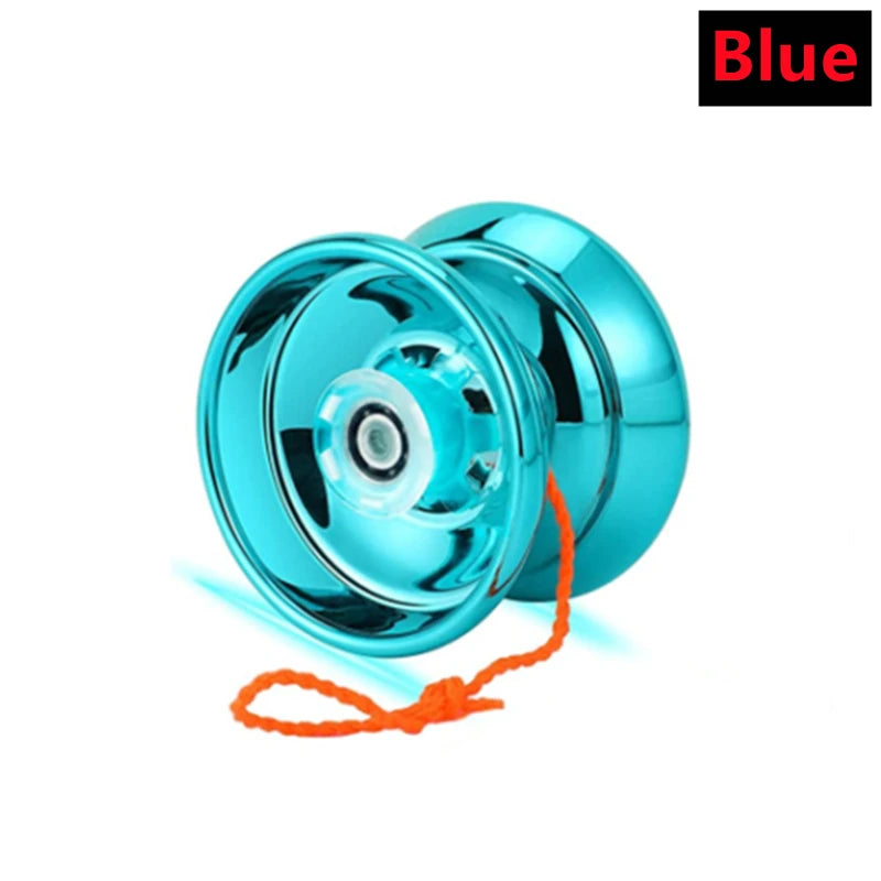 4/1PC Kids Magic Yo-Yo - Responsive High-Speed Aluminum Alloy Yo-Yo - CNC Lathe with Spinning String - For Boys & Girls - 4 Colors