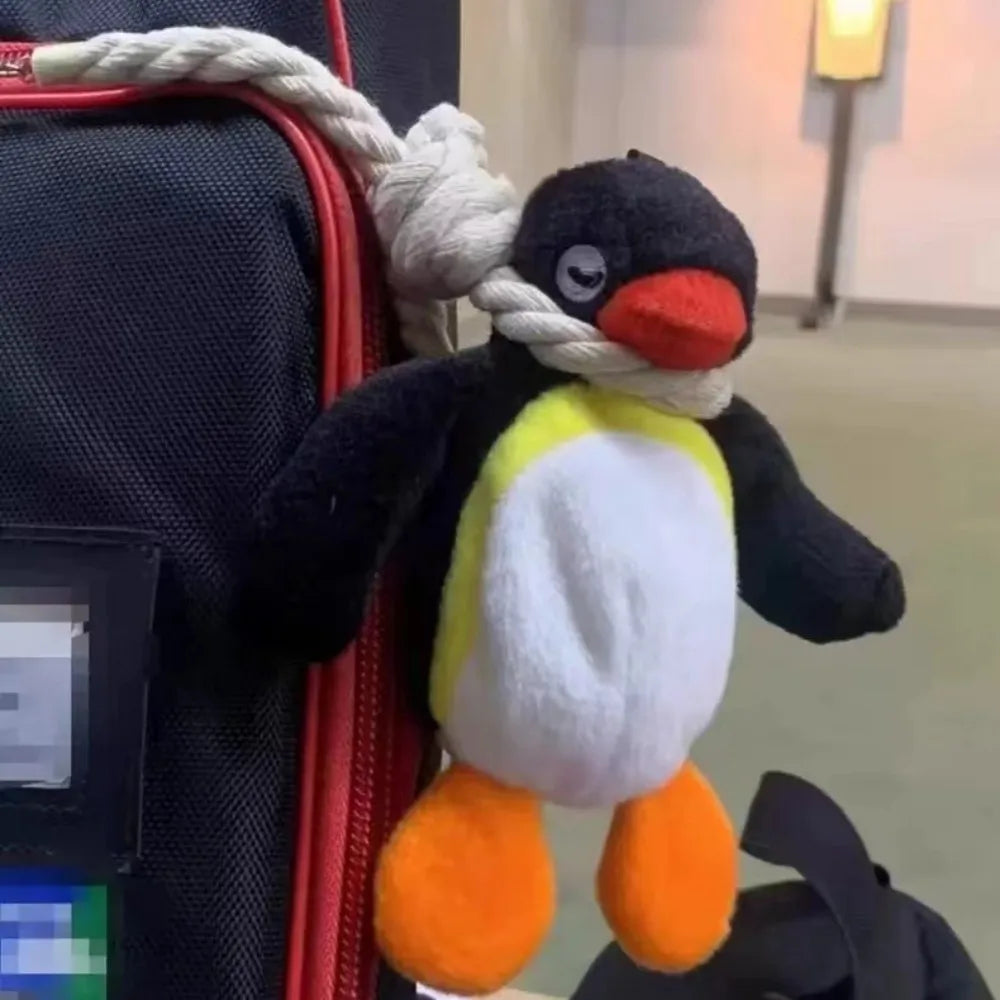 16cm Lovely Penguin Plush Keychain, Cute Doll Backpack Pendant for Girls and Women