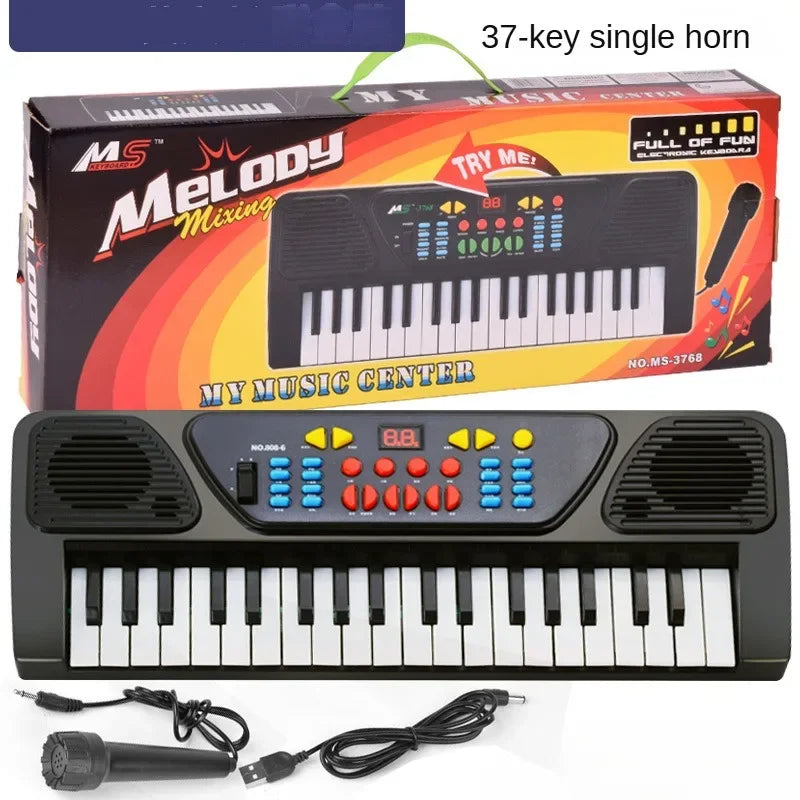 31/61 Keys Children Electronic Keyboard Piano with Microphone – Beginner Musical Instrument, Educational Organ, Perfect Gift for Kids