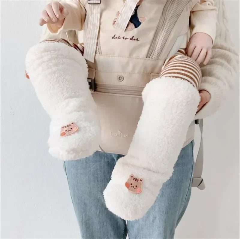 Winter Baby Socks – Thick Warm Plush Knee-High Socks with Anti-Slip Sole (Newborn & Toddler, Autumn/Winter)