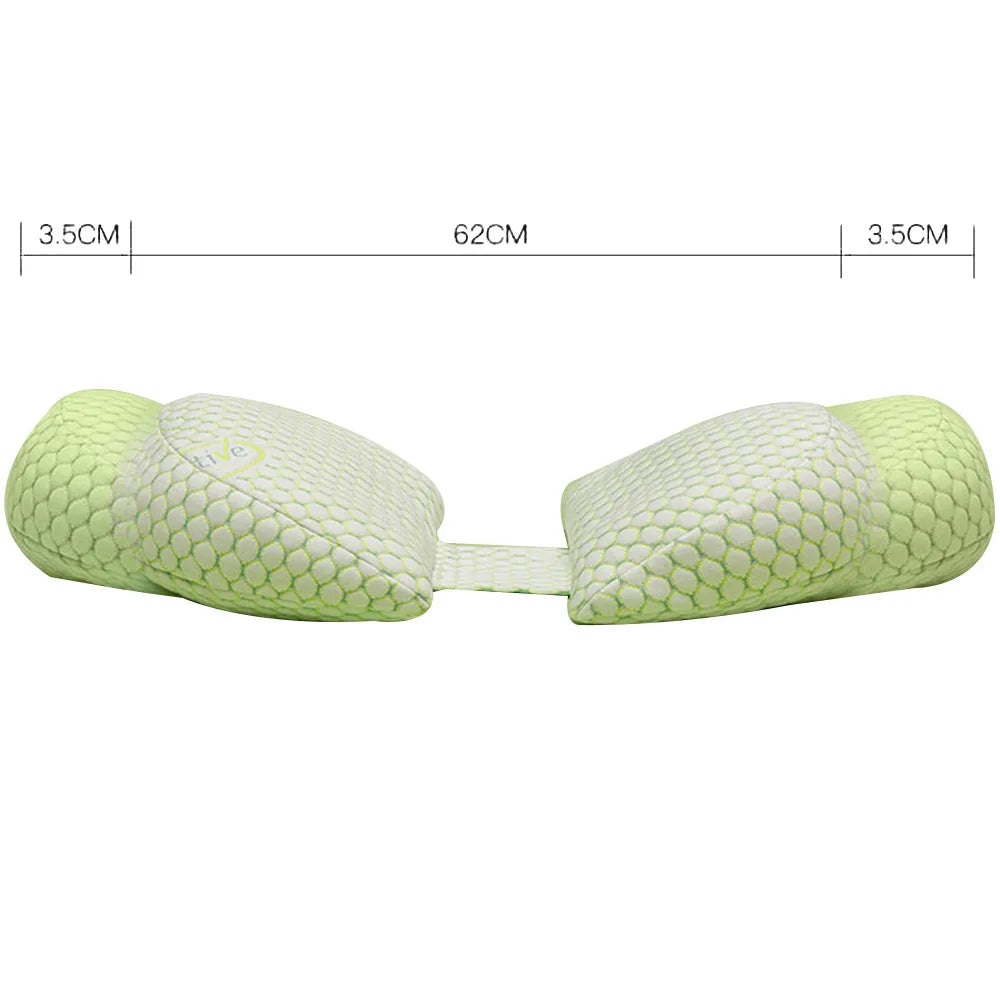 Pregnancy Pillow - U-Shaped Waist Maternity Body Pillow, Cotton Sleeping Bedding Cushion & Nursing Pillow for Pregnant Women