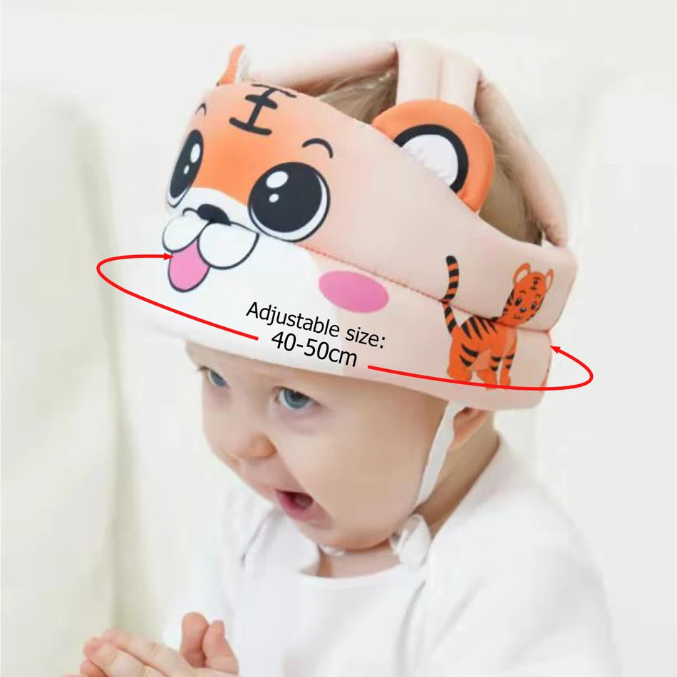 Baby Safety Helmet Head Protection Hat – Toddler Anti-Fall Pad for Children Learning to Walk, Adjustable Protective Headgear