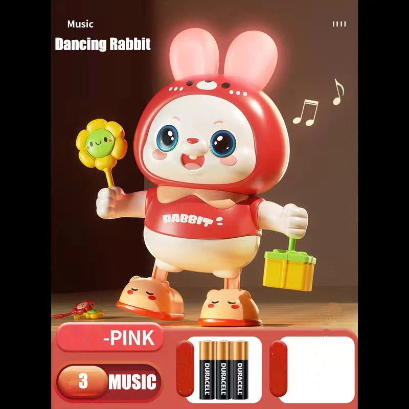Electronic Pets Dancing Toy with Swing Light and Music – Cute Frog Cartoon Animal Baby Learning to Crawl Toy, Perfect Gift for Kids