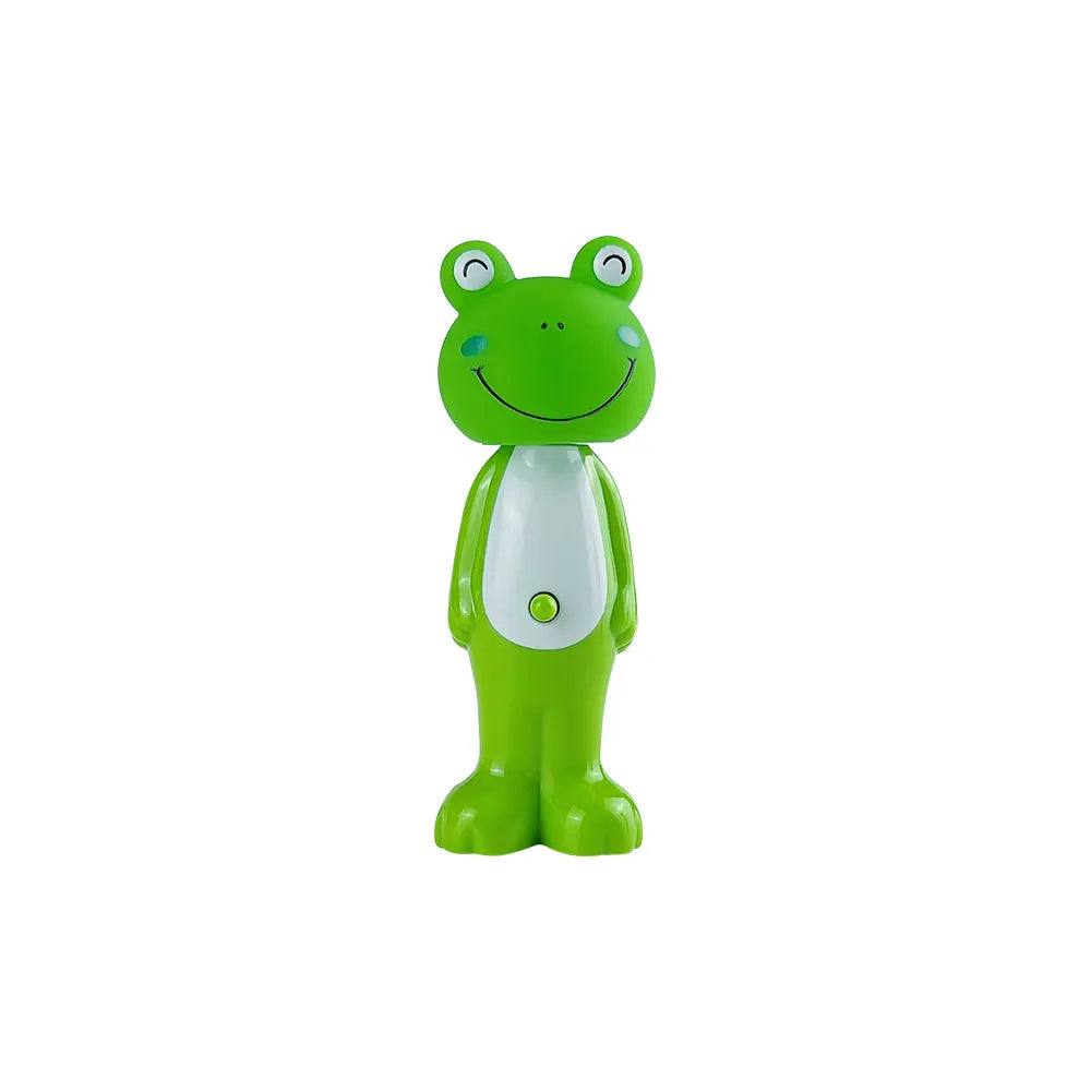 Baby Retractable Bounce Up Toothbrush, Cute Animal Shaped Teethers, Soft Bristle Oral Kids Teeth Care Cleaning