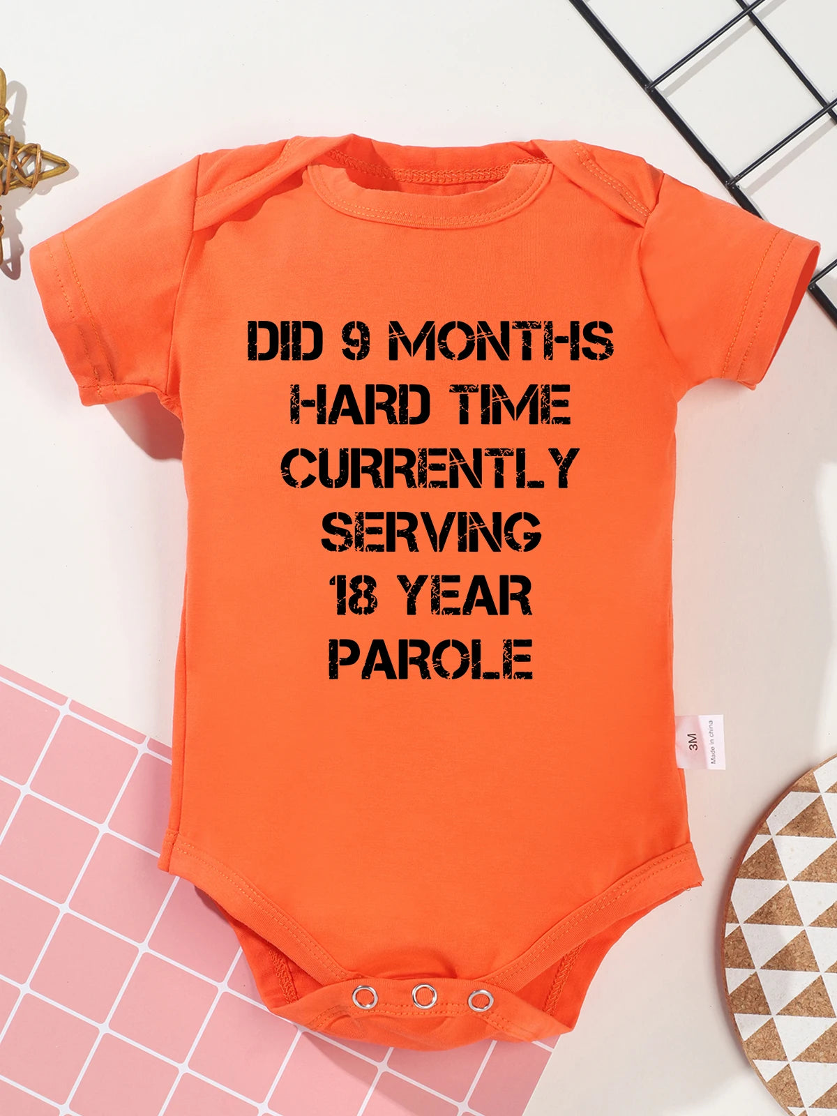 “Nana Never Says No” Rompers Onesie – Baby Boy & Girl Jumpsuit – 0-24M Toddler One-Piece Cute Bodysuit – Trendy Infant Clothes