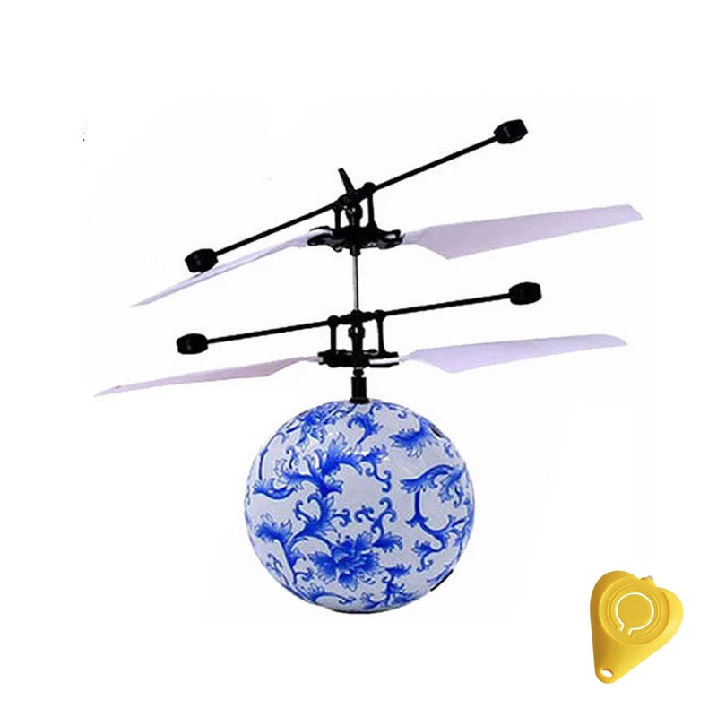 Mini RC Flying Ball Drone – Infrared Induction Helicopter Toy for Kids