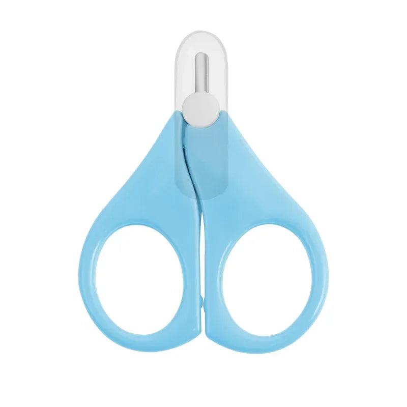 Newborn Baby Safety Manicure Nail Cutter Clippers Scissors Convenient Baby Nail Care Supplies
