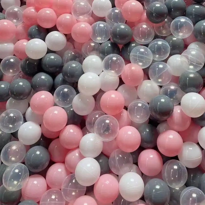 100 Pcs Colorful Soft Water Balls – Eco-Friendly Air-Filled Balls for Pool, Tent, or Ocean Wave Play, Baby & Kids Toy