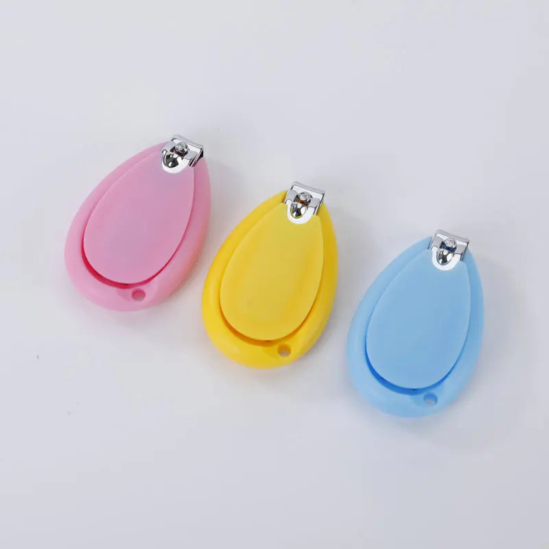 Nail Clippers Anti-Fall Safety – Infant Finger & Toe Trimmer, Baby Nail Care Tools, Kids Healthy Protector Baby Nail Cutters Light
