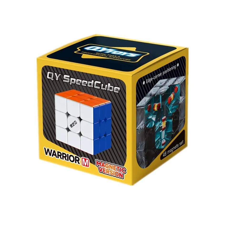 Qiyi Magic Cube 2x2, 3x3, 4x4, 5x5, 6x6, Black Stickers, Educational Puzzle Toy for Children & Kids, Cubo Magico Gift Toy
