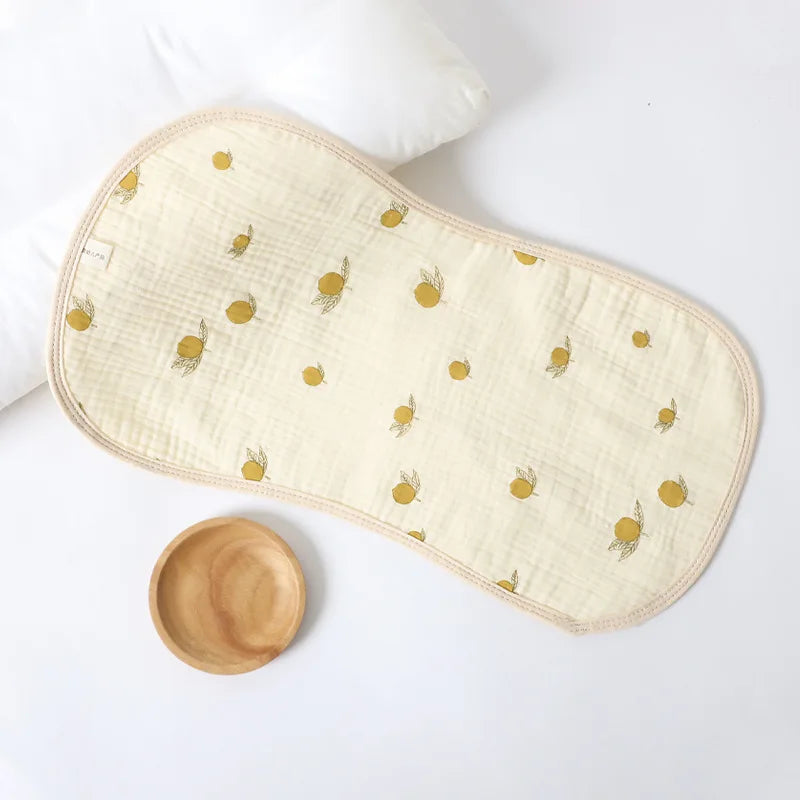 Newborn Baby Burp Towel | Six-Layer Gauze Waterproof Shoulder Pad Bib for Drool & Spitting Protection - Kidzy Market