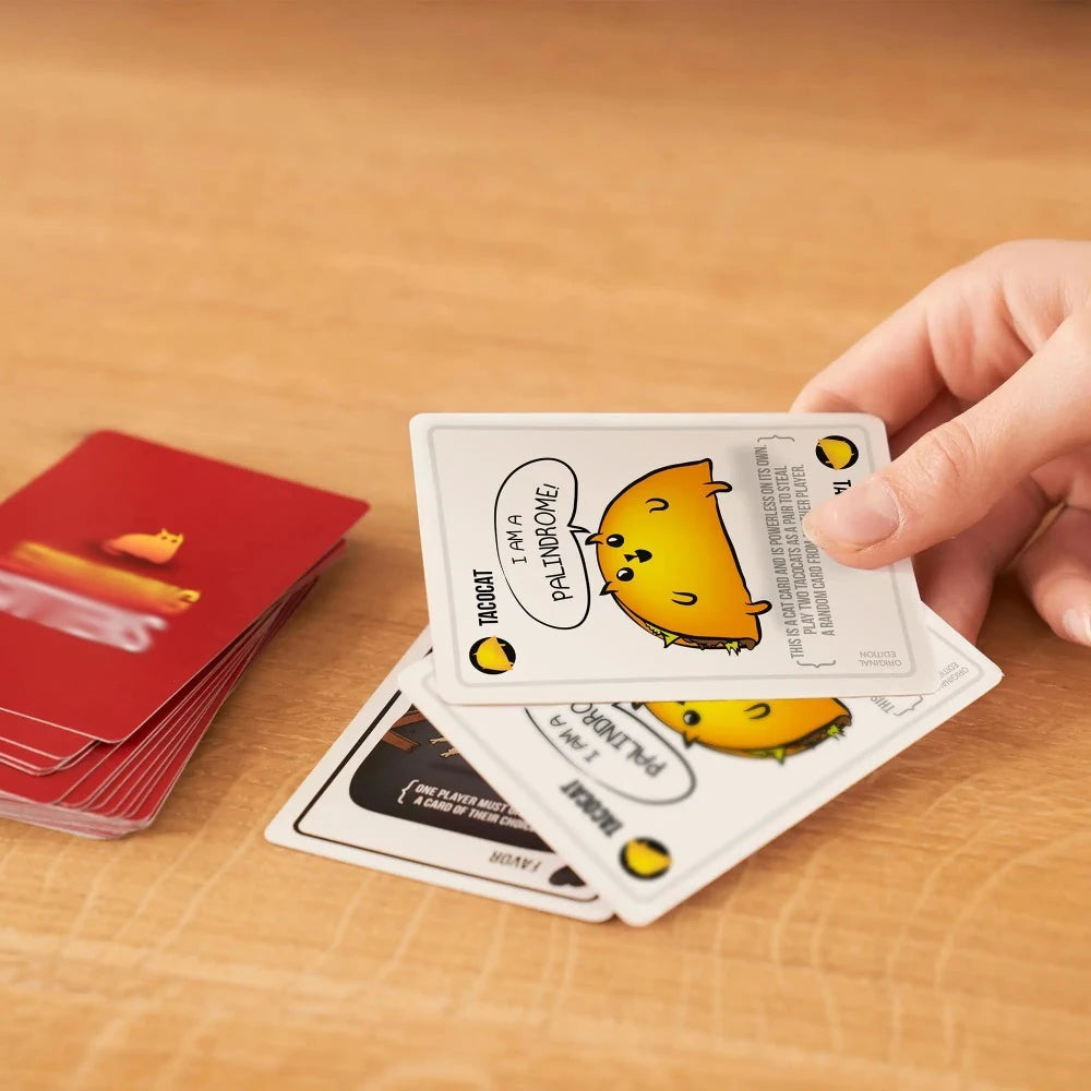 EK English Bomb Cat - Leisure Party Card Game - Board Game for Friends Party