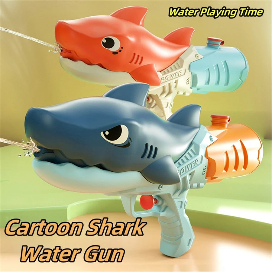 Dinosaurs, Ducks, Sharks Twin Sprinkler Water Gun Toys – Family Pool and Beach Fun