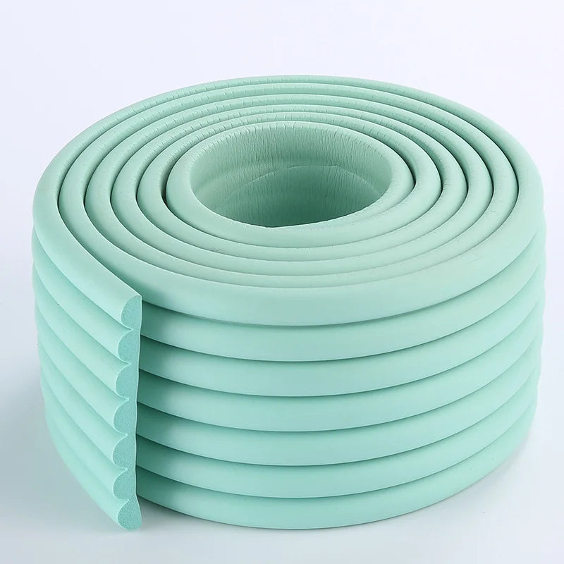 2M Children Safety Foam Protection Strip, Baby Table Desk Edge Guard, Corner Protector for Furniture